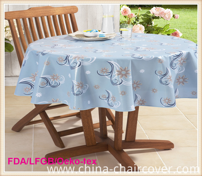 Printed Popular Designs Waterproof PVC Table Cloths